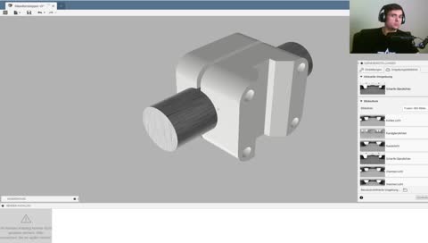 [Ger] Teststream : 3D-Modellierung eines Türstoppers