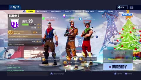   GHG- first fortnite stream lets see how this goes
