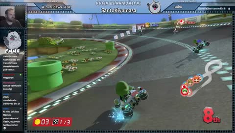 [FIN] Mario Kart 8 Deluxe | Jos en lue viestiäsi !chat