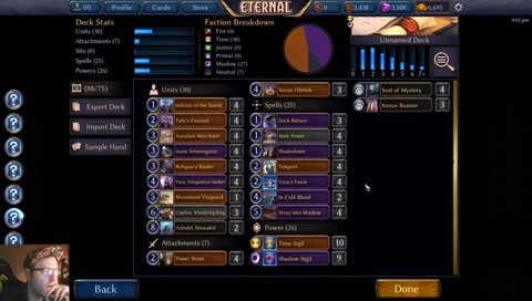 THE BARDARIAN new channel name and a camera?! 4th day in Eternal!