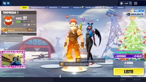 [ESP] Jugando fornite y pasa esto