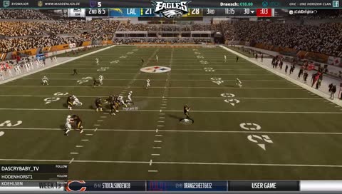 Week 13 Los Angeles Chargers @ Pittsburgh Steelers [ www.Maddenliga.de Xbox Liga ]