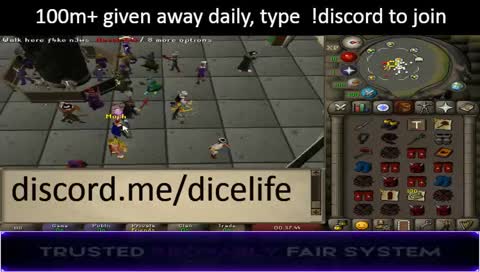 Daily HUGE Giveaways @ Dice Life - !discord 