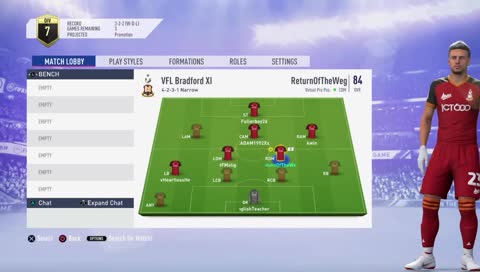 VFL Cup Bradford Rebuild