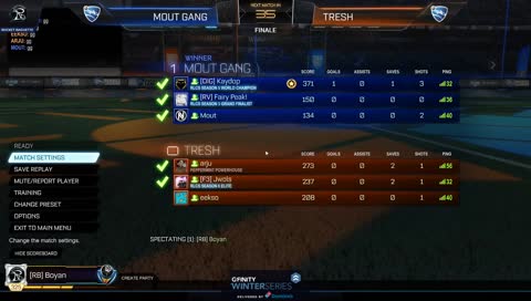 [FR] 🔴 Mout Gang vs Tresh - Finale Gfinity Winter Series