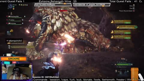 [XBOX] HR 999 AT Kulve & Vape | !Session, !Sub, !Behemoth, !Donate, !Lurk, !Loots | Build Help | Lurkers Welcome |
