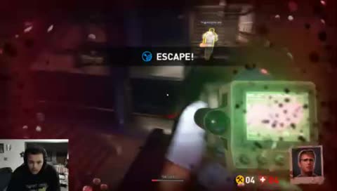 extremely lucky moment.