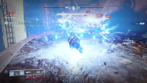 Shooting all the bad guys in all their faces