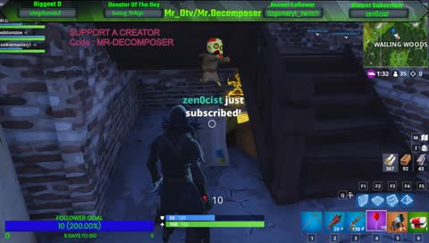 FORTNITE PLAYING WITH VIEWERS STREAM  -MrD