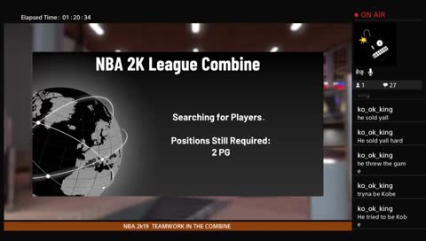 JustGillMe Teamwork IN THE combine @P forward lol