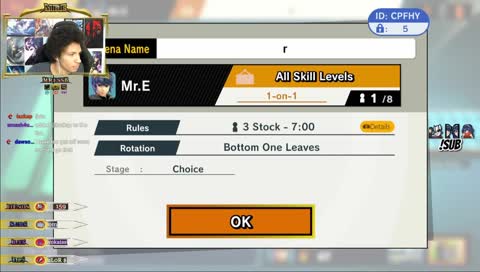Playing VS Fwed, then Sub Battles! Twitter.com/MreSSB