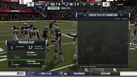 Madden 19 The CFL Patriots