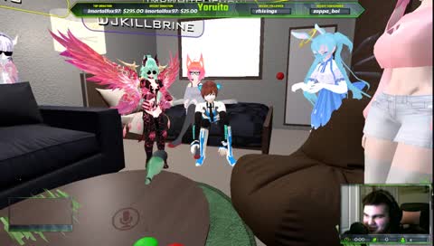 having fun in vrchat