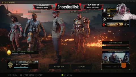 Black Ops 4 | Random Trophy Hunting Stream | I'm Wearing a Hedgehog Onesie Lmao | Starting With Blackout