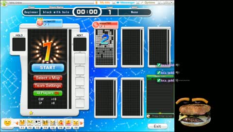 [방송 37회차] 테트리스 해서 진사람 노래부르기 합니다. 리벌님과 같이요!! 벌칙정해주세요~