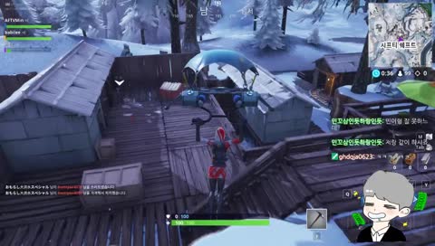 포린이가 하는 1일차 포트나이트!![VRchat][배틀그라운드][오버워치]