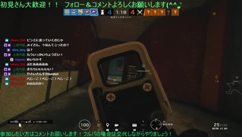 キレキレAIMをめざして　参加〇


