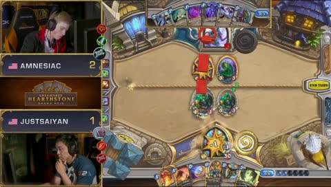 [Rerun] Amnesiac vs Justsaiyan - Hearthstone Grand Prix DreamHack Atlanta 2017