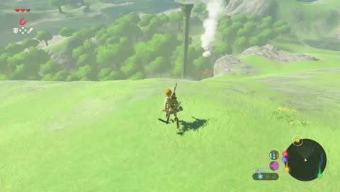 Zelda: breath of the wild from the beginingish