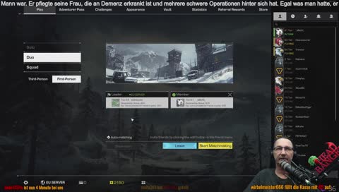 #KREBS IST EIN RIESEN ARSCHLOCH #ü56 #COMMUNITY #Stream with Passion