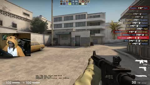 Medium tier CSGO gameplay