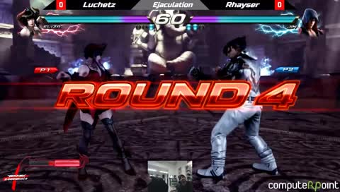 Tekken 7 - Salty Match - Ejaculation en el Computer Point