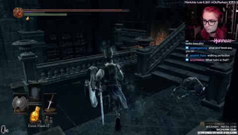 FINAL BOSS: Pink e-grill failing miserably, first time player !deaths !blind !charity