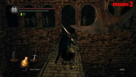 Dark Souls permadeath runs because my pride was challenged (again) all bosses