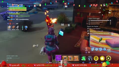 STW [GRIND] On the hunt for the storm king 💜| !bits !pew @ user |💚