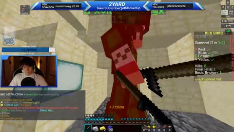 (PC/ENG) | Minecraft Bed Wars | PVP Hypixel !discord
