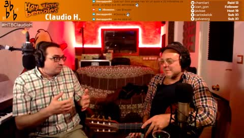 Hoy tiene bemoles... Claudio H. Programa de entrevista y música en directo a un artista especial.