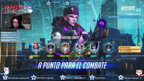 Noche de Ranks en la main~ | overwatch🔥 | Dadle !love💜