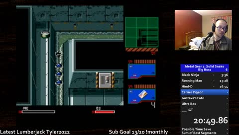 MG2 Big Boss first attempts, PAL PS2 [srl]