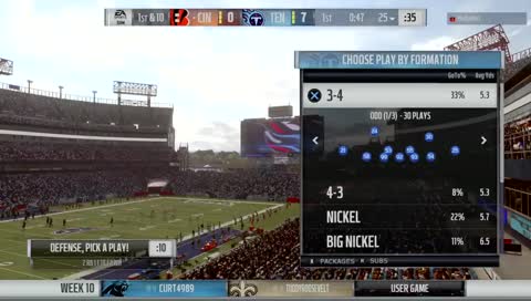 WarZone: Titans vs Bengals