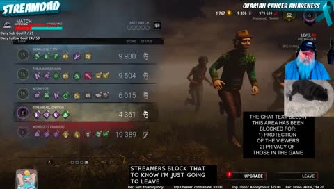 [CC]  Dead by Daylight - Potato 3k+ hour survivor main   !caption !hat !gamersupps