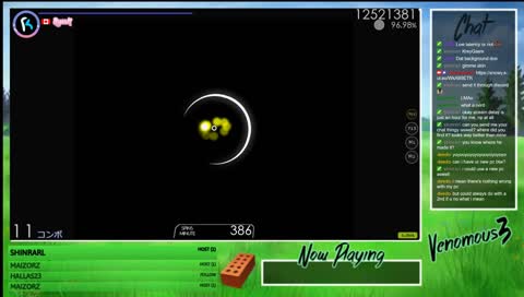 osu! yung test stream, new pc