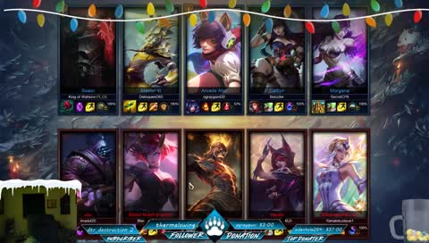 League solos cause PogChamp ! | Happy Holidays From the Bonz Bears!