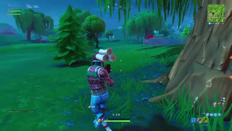 Jugando torneo dúo FORTNITE