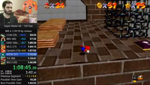 [N64] 120 Star | Type #charity when cheering