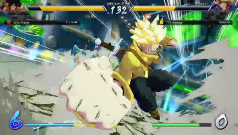 Bruno getting waxed by Yamcha...