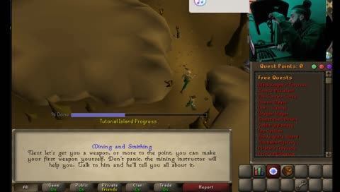 Teaching my 11 Yr Old Cousin How To Play RS