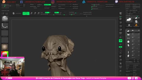 [ES-MX] ZBrush 2018 - Creación de Criaturas & Personajes con Óscar Trejo - #ZBrushLIVE