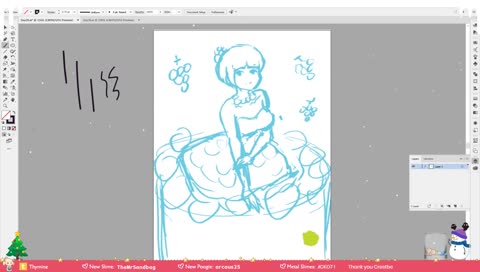 ☆Finishing up hues? Hope my net doesn't die again B^]☆ _(:3 」∠)_  // !subs 