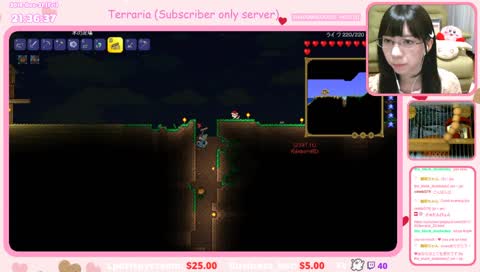 Terraria クリスマスイベント!(Subscriber only server)