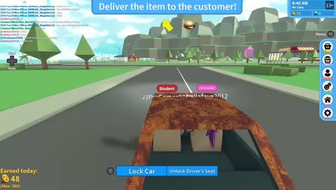 playing roblox