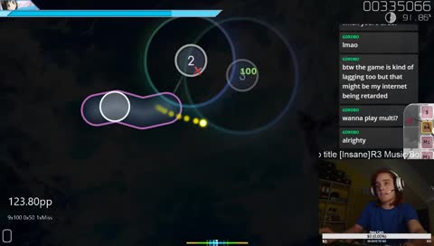 Playing some osu! doing gta san andreas later