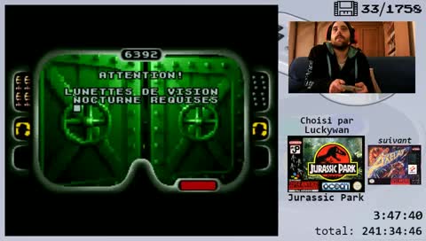 SNES Challenge | 33/1758 - Jurassic Park