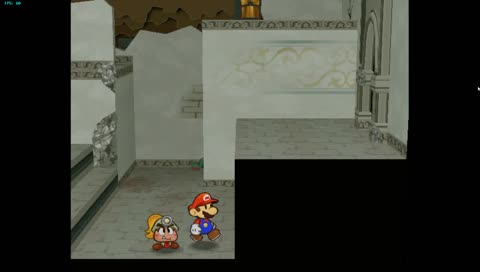 why are mario and my chest so flat?