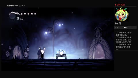 ゆきちゃんの垂れ流しHollow Knight