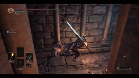 Dunkler Wolf allein zuhaus